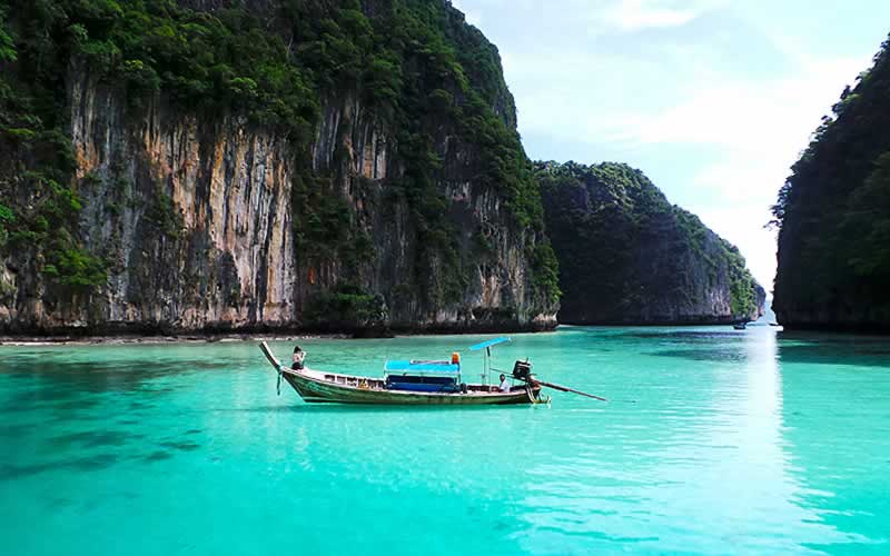 Phi Phi Islands Khao Lak Tours - Piley Cove Lagoon